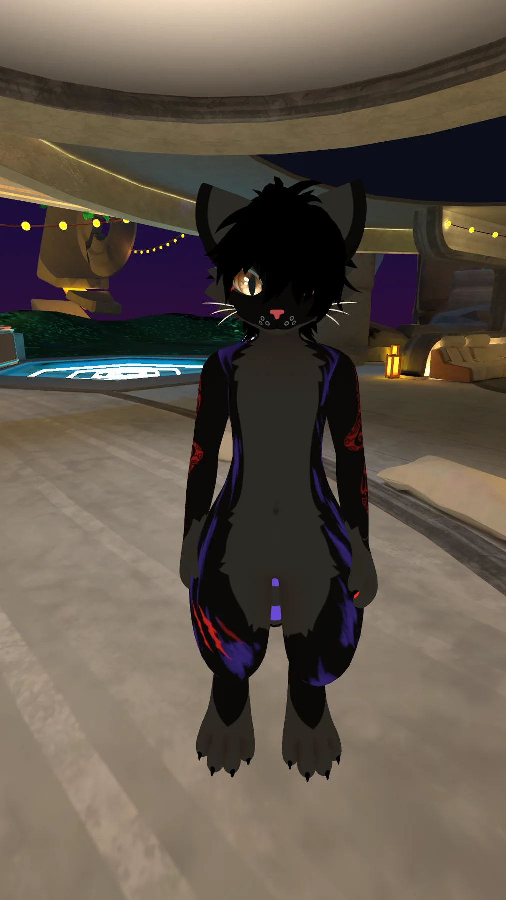 Nightmare Fang front view in VRChat