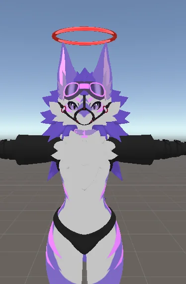 Twilight The Novabeast shown from the front in Unity