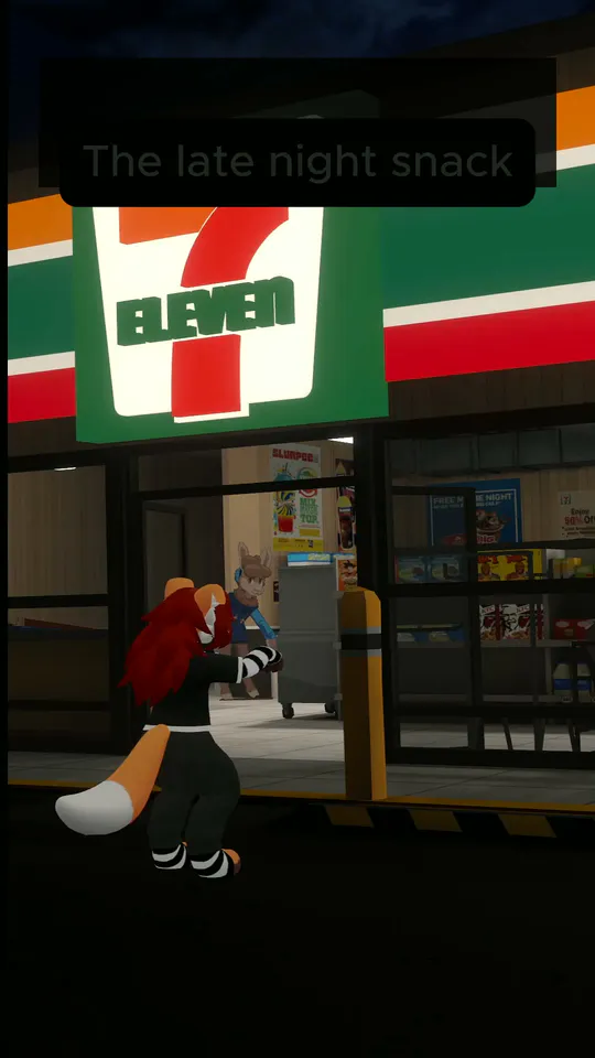 Instagram preview: Went looking for a late-night snack and found something that was not on the menu.