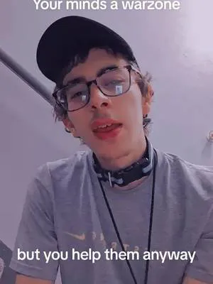 TikTok preview: You'll help despite the warzone #mentalwar #battleinside #mentalhealthtok #carryingeachother #…